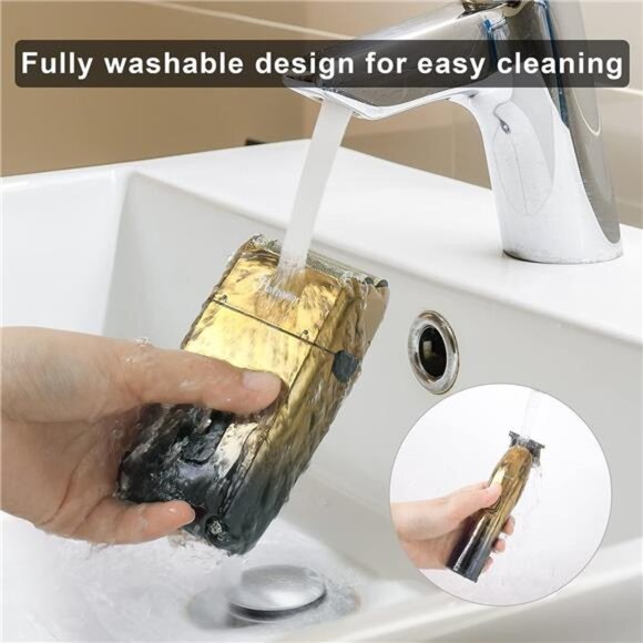 Foil Shaver Bald Head Shaver Electric Shaver Razor for Men Precision Trimmer - Picture 6 of 7